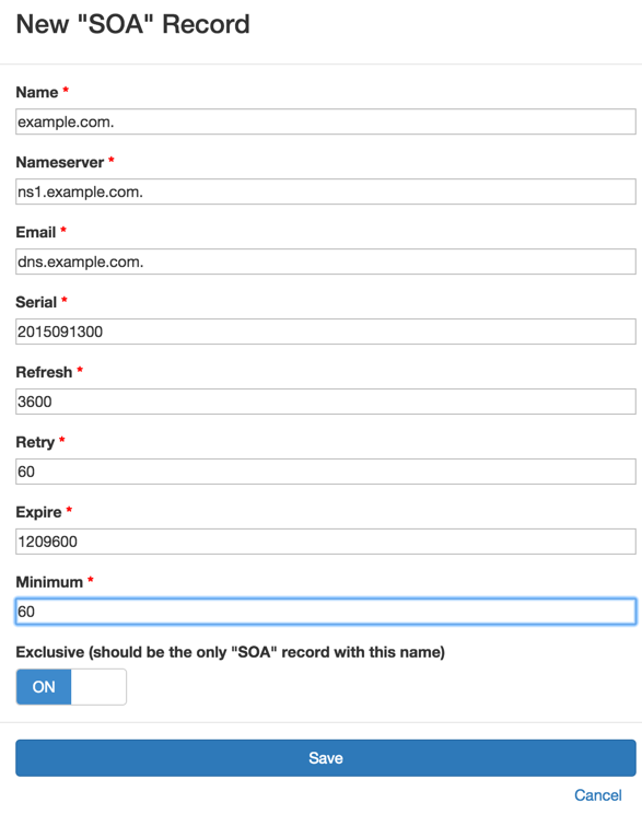 Check SOA DNS Record