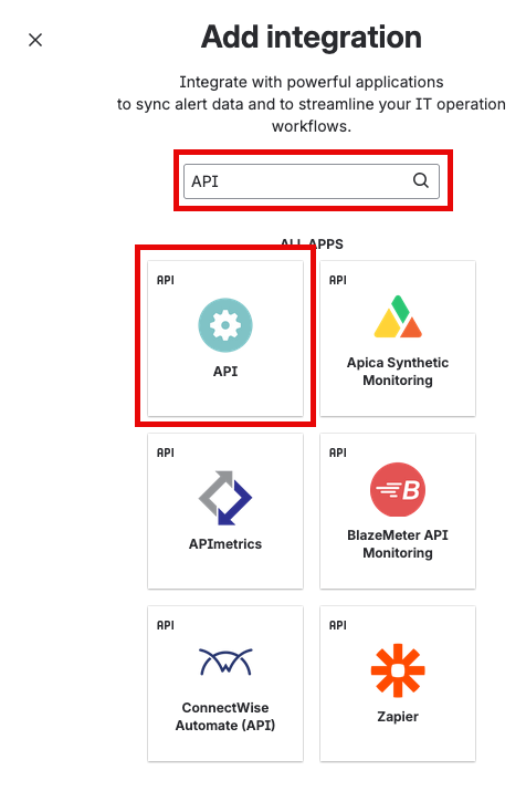Jira Service Manager API Integration Option